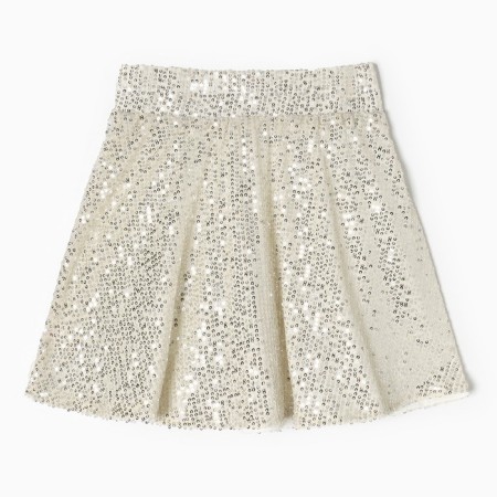 KAFTAN siege skirt size 36 (134-140 cm), silver-7