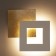 Wall lamp Mantra Dalia, Led, 1680lm, 3000k, 220x63x220 mm, white color