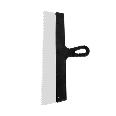 Rolling spatula, 450 mm, tooth 4 mm, stainless steel-1