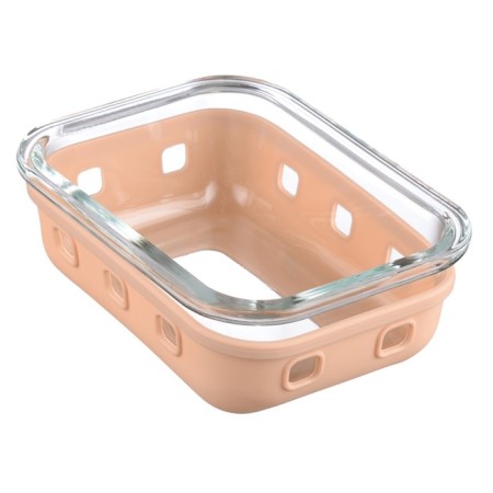 Container for baking, storage and carrying of products in the Smart Solutions cover, beige color, 370 ml-10