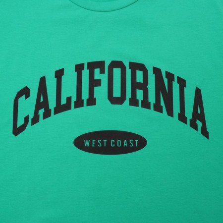 Women's T-shirt, mint color, Oversize size (42-46)-6