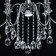 Causte "Consuelo", size 67x123x67 cm, 240W 6xe14 IP 20