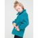 Sweatshirt for girls, height 110 cm, emerald color