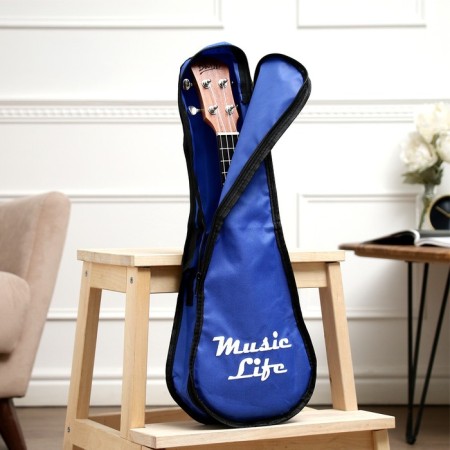 Soprano Upole Case Music Life, 20 x 8 x 57 cm, blue-1