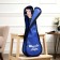 Soprano Upole Case Music Life, 20 x 8 x 57 cm, blue