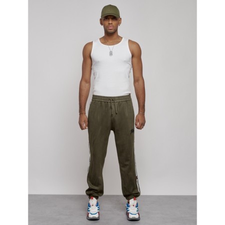 Joggers Sports Men, size 50, Khaki color-12