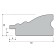 Frame for paintings (mirrors) 20 x 20 x 4 cm, tree "Versailles", white-silver