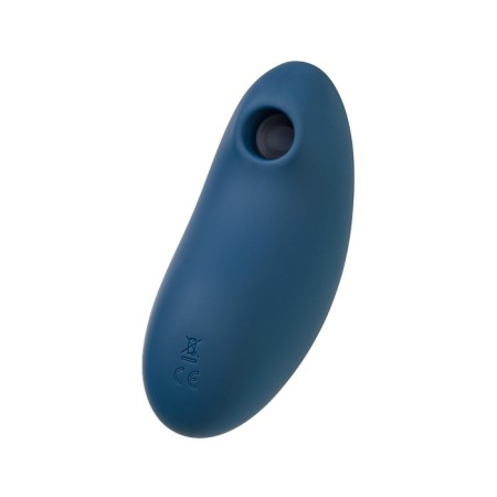 Vacuum-wave contactless stimulator of the Satiffyer Vulva Lover 2 clitoris, silicone, blue color-8