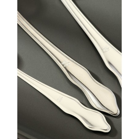 A set of cutlery "Novyna-1", 18 items, thickness 1 mm, cardboard box, silver color-4