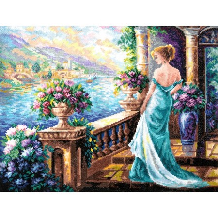 Cross embroidery “My goddess!”-1