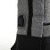 City backpack with USB from lightning textiles, 2 pockets, black/gray color