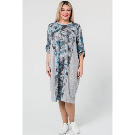 Women's dress, size 60, blue color