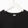 Longsliv children's minku color black, height 134 cm