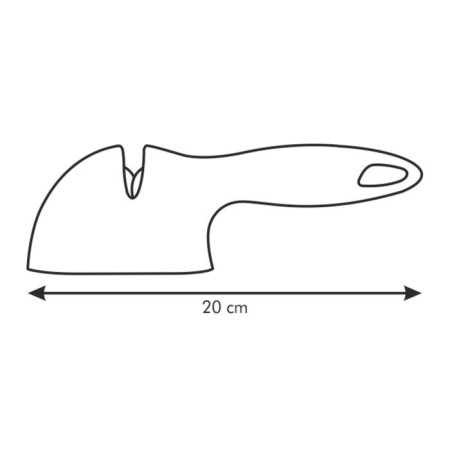 Sharpet for sharpening kitchen knives Tescoma Presto, ceramics, plastic-1