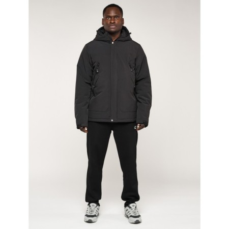 Sports male jacket, size 48, black color-14