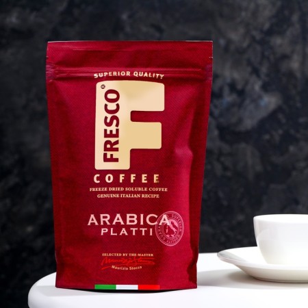 Fresco Platti coffee 175, crystal, package x 10