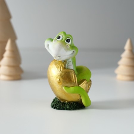 Polystone souvenir "Snake in the shell" MIX 4x4x6.5 cm-6