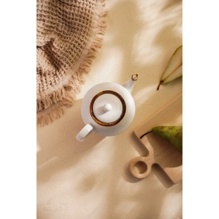 Kapetor Porcelain SL Home "Wave in Stone", 1 l, 22 × 13 × 15.5 cm, beige color-7
