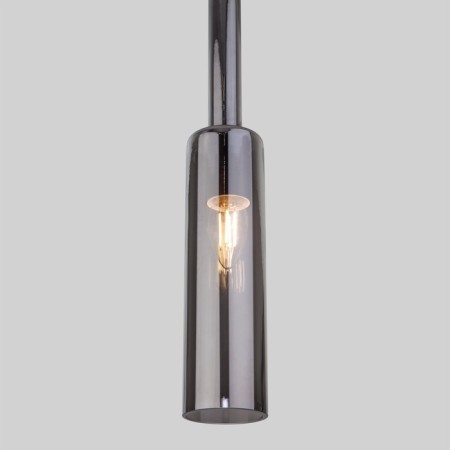 Suspended lamp with glass plafon Graf, 60W, E27, 7x7 cm-2