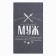 Kitchen set (3 objects) “Beloved husband”, apron 70x60 cm, tack 20x20 cm, towel 35x60cm