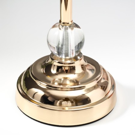 Summary metal per 1 candle "Transparency" Mix gold 26x12x12 cm-5
