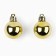 Christmas balls New Year, for the New Year, d = 3 cm, 10 pcs., Golden color