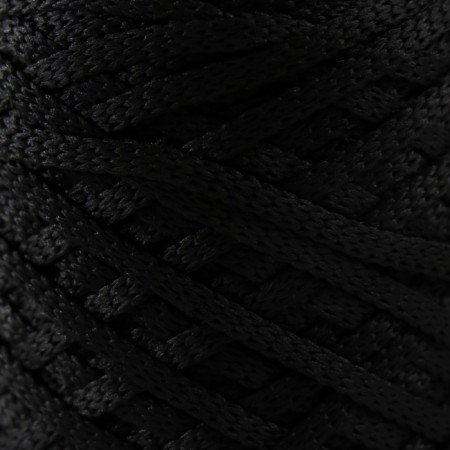 PLOOK CHLEM 3 mm polyester in balls 100m/170g (+/- 5%) black - 602-2