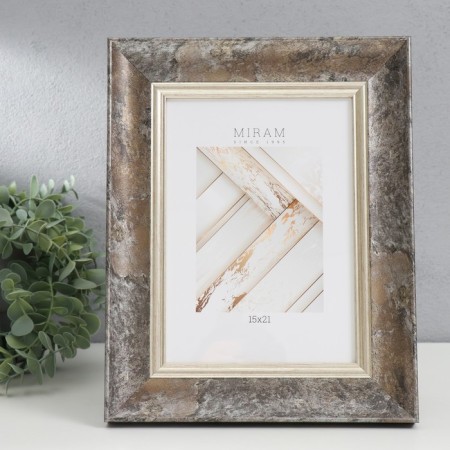 Photo frame Plastic "Mira" 15x21 cm, 674483-6, (plastic screen)-1