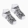 Women's socks, light gray/brown, size 25