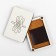 Magnetic needle "Ornament No. 1", 8 × 5.5 cm, beige color