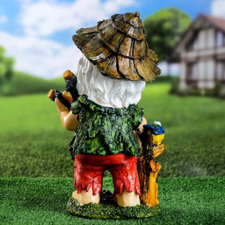Garden Figure "Gnome Hooligan" 39x23x17cm-2