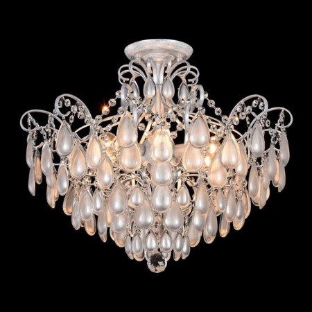 Chandelier Chabrol 6x40W E14 silver 59,2x44,1 cm-2