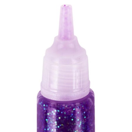 Gel with sparkles of Junland "Neonchiki", 6 colors x 10.5 ml, blister-2