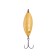 Brountry of St. Petersburg oscillating "crocodile", yellow-white color, 20 g