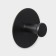 A set of metal self -adhesive hooks Savanna Black Loft Grip, 2 pcs, 3 × 5.2 cm