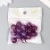 Beads for creativity plastic "Cat eye. Violet" set of 20 g 1.4x1.4x1.4 cm