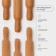 ADELICA rolling pin "for pros", with handles, 80 × 6 cm, beech
