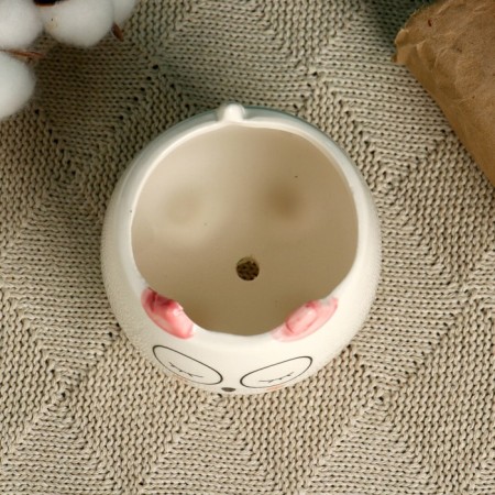 Pot "Happy Council" 8x8x8cm-2