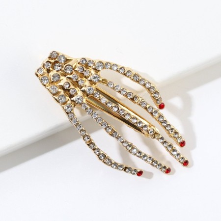 Hair hairpin "Sins Bright", 6.5 x 3.8 cm-2