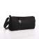 Youth bag with zipper, black color