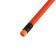 Pencil Blackographic hardness of HB, with an eraser, hexagonal, sharpened, MIX case