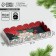 Box for confectionery products with PVC Cinnamon cover, 10.5 x 21 x 3 cm, new year