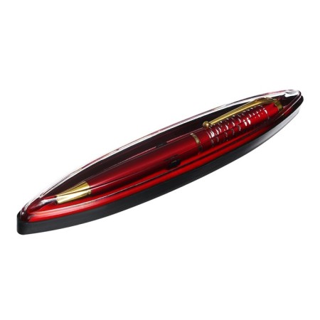 Gift Ball Handle in a Calligrata Plastic Calle "Francis", rotary, burgundy-golden housing-4