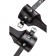Pecado BDSM suspension, “soft” with a red stitch, genuine leather, black