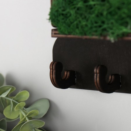 Klynoye moss "House. Lights" 24x18x7.5 cm-2