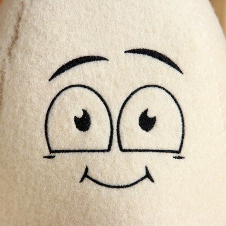 Bath cap with embroidery "Smile 6"-1