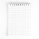 Notepad A6, 40 l. In the cage. Cardboard Cover "From March 8"
