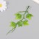 Artificial plant for creativity "ivy" set 8 pcs green 16 cm