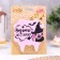 A candle for a cake "Witches do not get old", 8 cm, lavender
