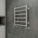 Water towel Terminus "Vatican" P6, 500x600 mm, lower connection, chrome